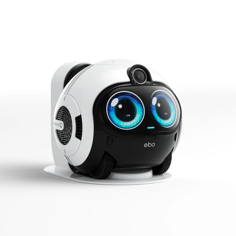 Розумний мобільний робот-охоронець Enabot EBO MAX: 4K камера та AI-патрулювання. (Білий)