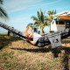 Надлегкий туристичний гамак Naturefun (275 x 140 см) — Сірий