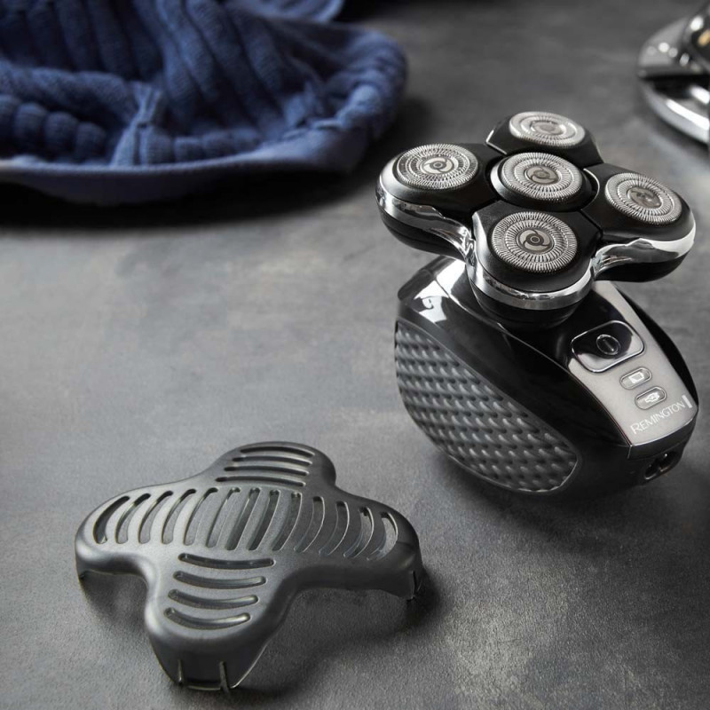 Бритва для голови та тіла Remington: 100% водонепроникна з крутними головками