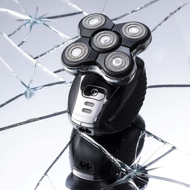 Бритва для голови та тіла Remington: 100% водонепроникна з крутними головками
