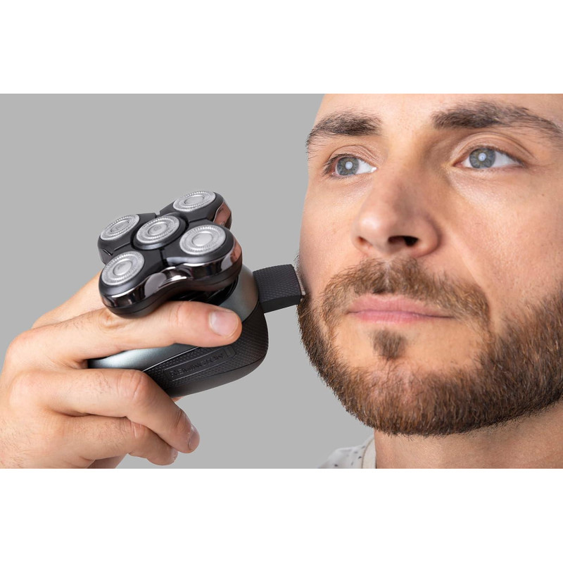 Електробритва для голови Remington RX7 Ultimate Series: Turbo Boost та 5 головок