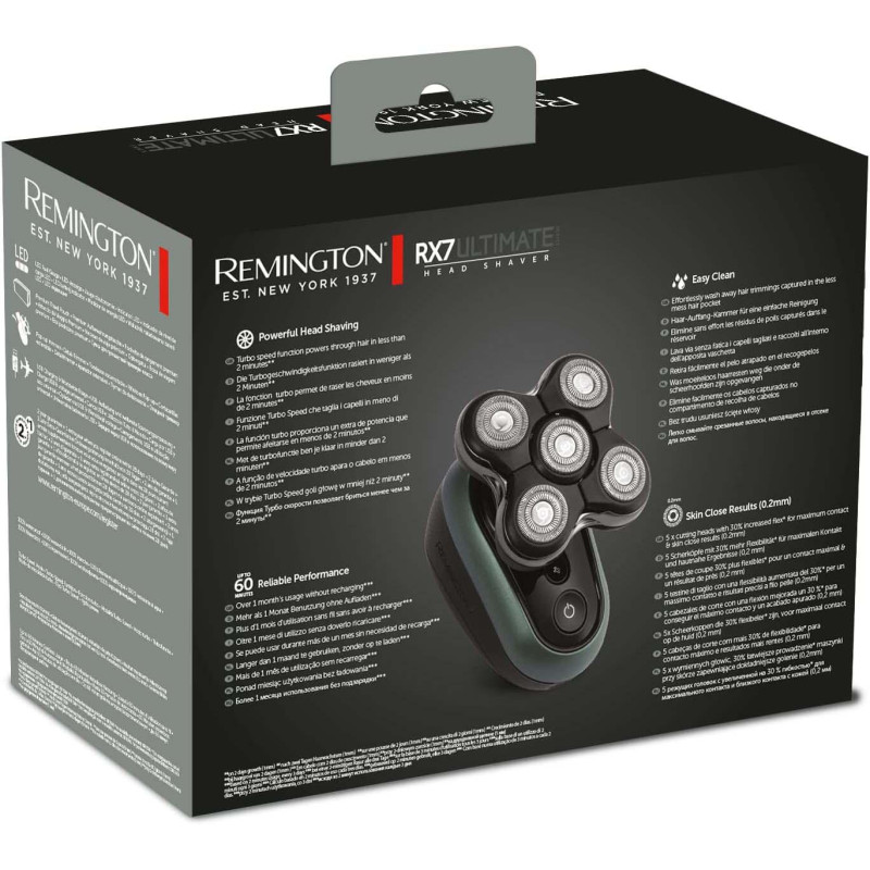 Електробритва для голови Remington XR1600: Потужність Turbo Boost