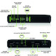ДБЖ Tecnoware Mini UPS Era Plus DC 8800 mAh з PoE (5V/9V/12V). (Чорний)