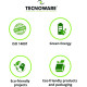 ДБЖ Tecnoware Mini UPS Era Plus DC 8800 mAh з PoE (5V/9V/12V). (Чорний)