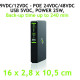ДБЖ Tecnoware Mini UPS Era Plus DC 8800 mAh з PoE (5V/9V/12V). (Чорний)