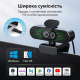Веб-камера з подвійною лінзою eMeet Nova Dual 4K (11х зум, PDAF, Пульт ДУ) (Чорна)
