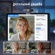Веб-камера eMeet Nova 4K Ultra HD з двома мікрофонами та PDAF (Чорна)