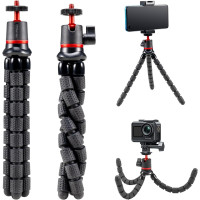 Гнучкий Штатив (Octopus) Akaso Mini: Портативна 360° Підставка для Екшн-Камер (Чорний)